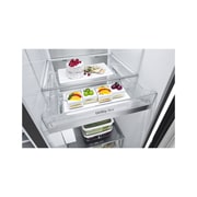 LG  628L InstaView Door in Door™ Side by Side (Essence Black), Energialuokka D, Craft Ice™, Vesi/jää vesijohtoliitännällä, Smart Diagnosis™ med Wi-Fi, LG ThinQ, GSXE90EVDD, thumbnail 4