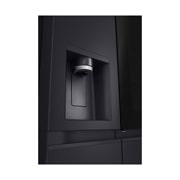 LG  628L InstaView Door in Door™ Side by Side (Essence Black), Energialuokka D, Craft Ice™, Vesi/jää vesijohtoliitännällä, Smart Diagnosis™ med Wi-Fi, Fremre topp åpen, GSXE90EVDD, thumbnail 10