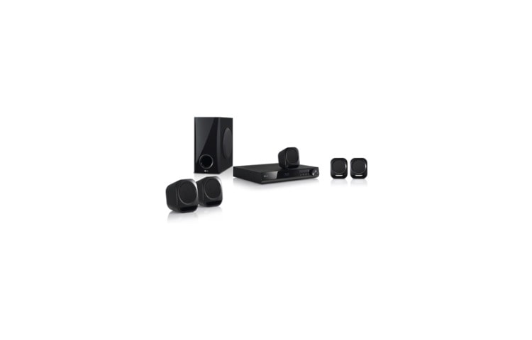 LG 5.1-kanavainen Blu-ray-kotiteatterijärjestelmä USB-liitännällä, BH4120SN