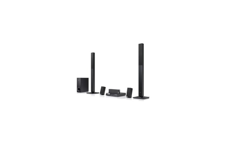 LG 5.1-kanavainen 3D Blu-ray -kotiteatterijärjestelmä Smart TV -palveluilla, BH6420PN