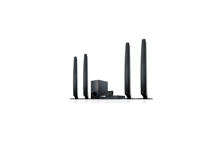 LG 5.1-kanavainen 3D Blu-ray -kotiteatterijärjestelmä Smart TV -palveluilla, BH6620TN