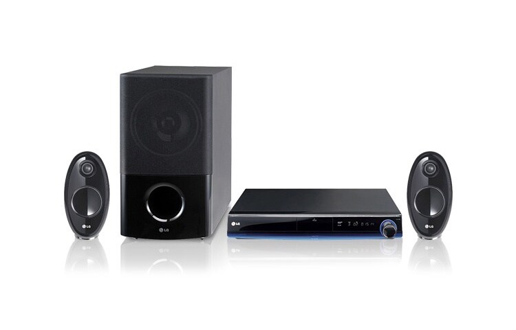LG:n YouTube-yhteensopiva 2.1 Blu-ray-kotiteatterijärjestelmä, HB354BS