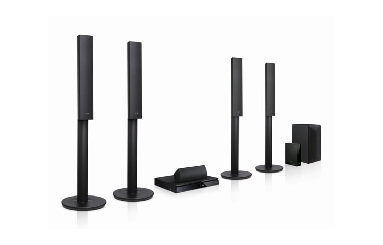 LG 3D Blu-ray™ / DVD -kotiteatterijärjestelmä, LHB655W, thumbnail 2