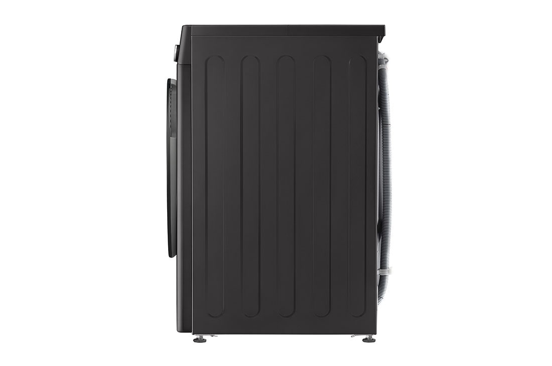 LG 11 kg / 6 kg Kuivaava pesukone(Musta) - Auto Dose, Steam, Energialuokka D, TurboWash™360, AI DD™ , Smart Diagnosis™ - Wi-Fi-yhteys, side view, CV94E7S2QA, thumbnail 14