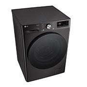 LG 11 kg / 6 kg Kuivaava pesukone(Musta) - Auto Dose, Steam, Energialuokka D, TurboWash™360, AI DD™ , Smart Diagnosis™ - Wi-Fi-yhteys, TopPerspective view, CV94E7S2QA, thumbnail 8