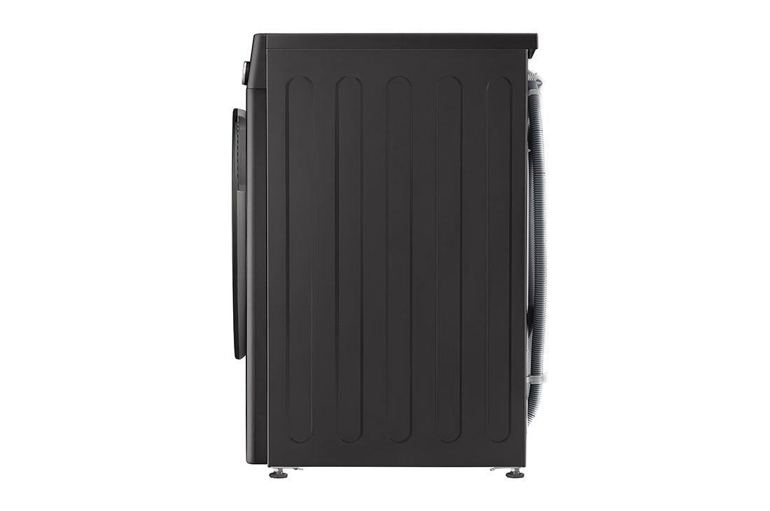 LG 11 kg / 6 kg Kuivaava pesukone(Musta) - Steam, Energialuokka A/D, TurboWash™360, AI DD™, Smart Diagnosis™ ja Wi-Fi, Side view, P4Y7ERPYZ, thumbnail 14