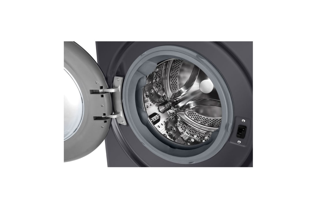 LG 9 kg / 6 kg Kuivaava pesukone(Musta) - Steam, Energialuokka A/D, AI DD™, Smart Diagnosis™, Drum view, P4Y5VRP6J, thumbnail 3