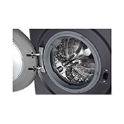 LG 10 kg / 6 kg Kuivaava pesukone(Middle Black) - Steam, Energialuokka A/D, AI DD™, Smart Diagnosis™, Drum view, F4Y5RRPYJ, thumbnail 4