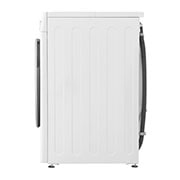 LG 11 kg / 6 kg Kuivaava pesukone(Valkonen) - Steam, Energialuokka A/D, TurboWash™360, AI DD™, Smart Diagnosis™, side view, F4Y5ERP1WY, thumbnail 14