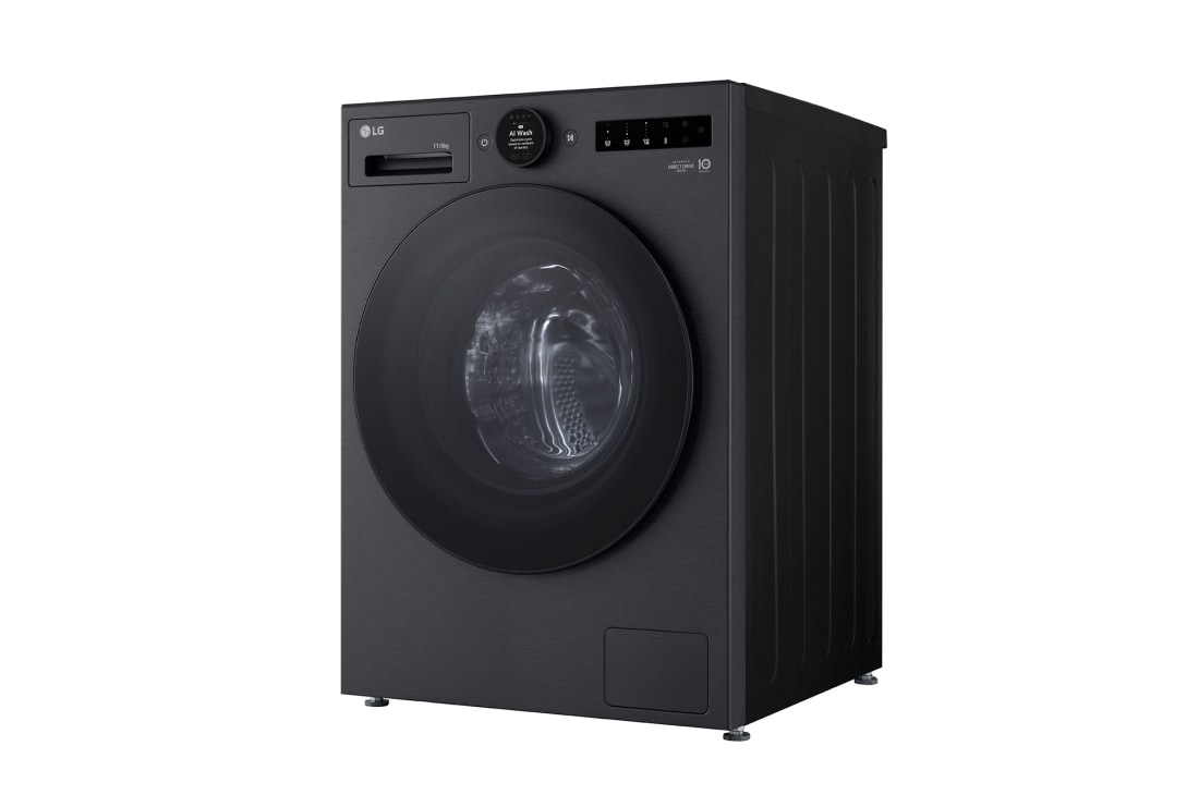 LG 11 kg / 6 kg Kuivaava pyykinpesukone (Musta) | Energialuokka A/D, TurboWash360™, Steam™ ja Smart Diagnosis™ Wi-Fi-yhteydellä, LG 11kg/6kg Kombinerad tvättmaskin och torktumlare (Hvit) | Energiklass A/D, TurboWash360™, Steam™ och Smart Diagnosis™ med Wi-Fi, W4X7516TBB, thumbnail 8