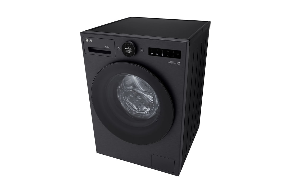 LG 11 kg / 6 kg Kuivaava pyykinpesukone (Musta) | Energialuokka A/D, TurboWash360™, Steam™ ja Smart Diagnosis™ Wi-Fi-yhteydellä, LG 11kg/6kg Kombinerad tvättmaskin och torktumlare (Hvit) | Energiklass A/D, TurboWash360™, Steam™ och Smart Diagnosis™ med Wi-Fi, W4X7516TBB, thumbnail 9