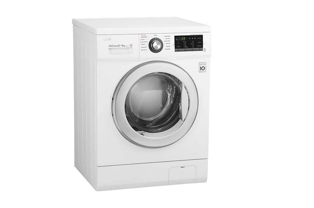 LG 1-8 kg / 1-5 kg 6 Motion Direct Drive -kuivaavat pesukoneet, FH4G6TDM2R, thumbnail 2