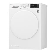 LG 8-kg DUAL Inverter Heat Pump™ Eco-Hybridikuivain Lämpöpumpputekniikalla , FDRC308N0W9, thumbnail 11