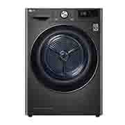 LG Musta 9-kg DUAL Inverter Heat Pump™ Eco-Hybridikuivain Lämpöpumpputekniikalla , RV9DN902B, thumbnail 1