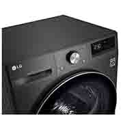 LG Musta 9-kg DUAL Inverter Heat Pump™ Eco-Hybridikuivain Lämpöpumpputekniikalla , RV9DN902B, thumbnail 8