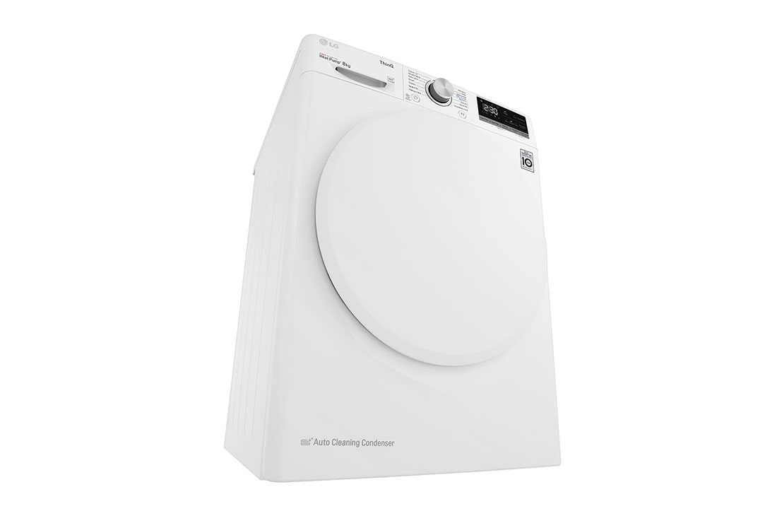 LG 8-kg DUAL Inverter Heat Pump™ Eco-Hybridikuivain Lämpöpumpputekniikalla, F0RV308N1WD, thumbnail 11