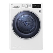 LG 8-kg DUAL Inverter Heat Pump™ Eco-Hybridikuivain Lämpöpumpputekniikalla , 8-kg DUAL Inverter Heat Pump™ Eco-Hybridikuivain Lämpöpumpputekniikalla , FDRC308N1W9, thumbnail 1
