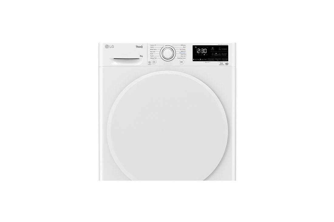 LG                            8-kg DUAL Inverter Heat Pump™ Eco-Hybridikuivain Lämpöpumpputekniikalla, RV3DN8049, RV3DN8049, thumbnail 4