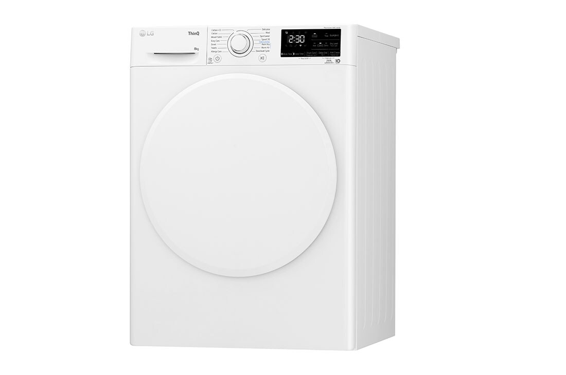 LG                            8-kg DUAL Inverter Heat Pump™ Eco-Hybridikuivain Lämpöpumpputekniikalla, RV3DN8049, RV3DN8049, thumbnail 9