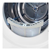 LG 9-kg DUAL Inverter Heat Pump™ Eco-Hybridikuivain Lämpöpumpputekniikalla, Drum view , RV9DN9039, thumbnail 7