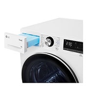 LG 9-kg DUAL Inverter Heat Pump™ Eco-Hybridikuivain Lämpöpumpputekniikalla, Top open detergent view , RV9DN9039, thumbnail 8