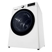 LG 9-kg DUAL Inverter Heat Pump™ Eco-Hybridikuivain Lämpöpumpputekniikalla, Right perspective view , RV9DN9039, thumbnail 11