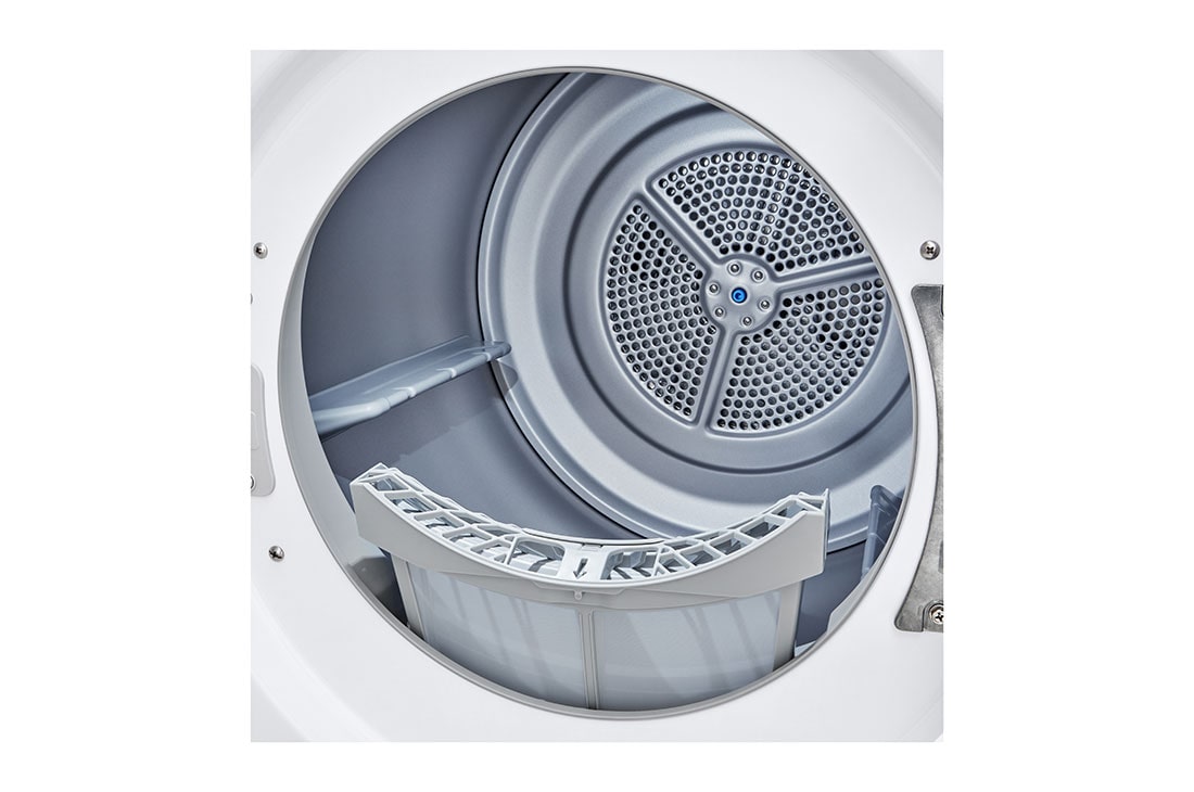 LG 9-kg DUAL Inverter Heat Pump™ Eco-Hybridikuivain Lämpöpumpputekniikalla , Drum view, RV9DN9037, thumbnail 5