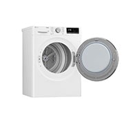 LG 8-kg DUAL Inverter Heat Pump™ Eco-Hybridikuivain Lämpöpumpputekniikalla, Left Side Open, RH80V5AV0N, thumbnail 11