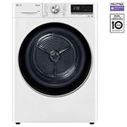 LG 8-kg DUAL Inverter Heat Pump™ Eco-Hybridikuivain Lämpöpumpputekniikalla , Front view, RH80V9AV7N, thumbnail 1