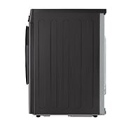 LG Musta 9-kg DUAL Inverter Heat Pump™ Eco-Hybridikuivain Lämpöpumpputekniikalla , Side view, RV9DN903P, thumbnail 11