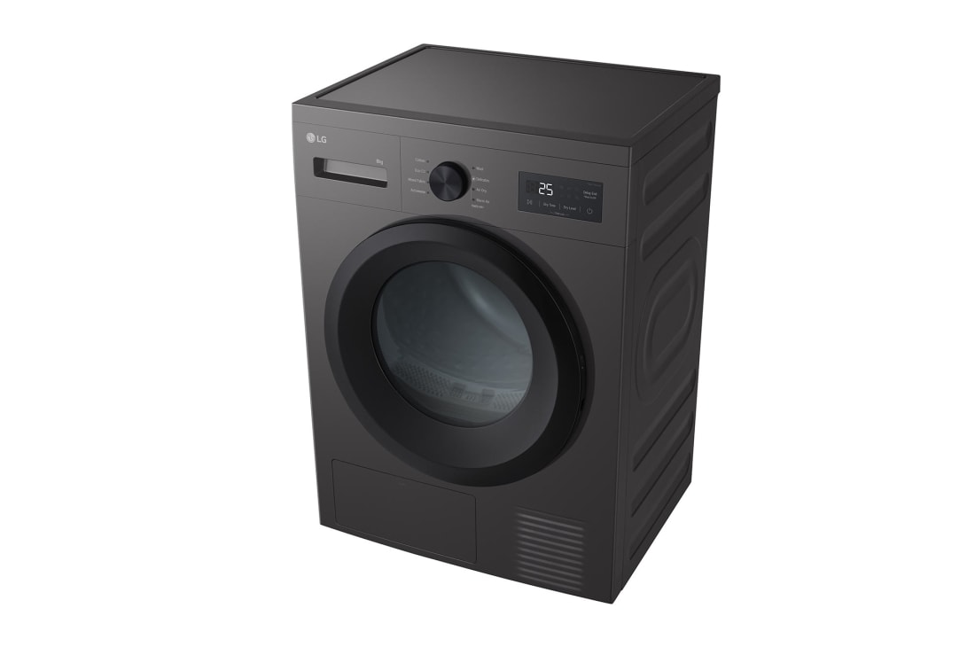 LG 8 kg Kuivausrumpu (Dark Silver) - Energialuokka  C/A+++, Heat Pump ja Smart Diagnosis™  Wi-Fi, 8 kg Kuivausrumpu (Dark Silver) - Energialuokka  C/A+++, Heat Pump ja Smart Diagnosis™  Wi-Fi, RHA1008NDK, thumbnail 4