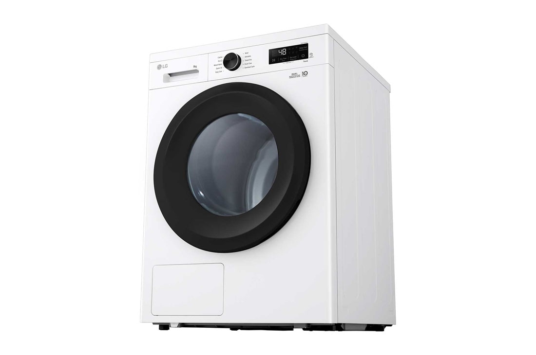 LG 9 kg Kuivausrumpu(Essence White) - Energialuokka  C/A+++, Heat Pump ja Smart Diagnosis™ kanssa Wi-Fi, Detergent port open, RHX1009NWK, thumbnail 5