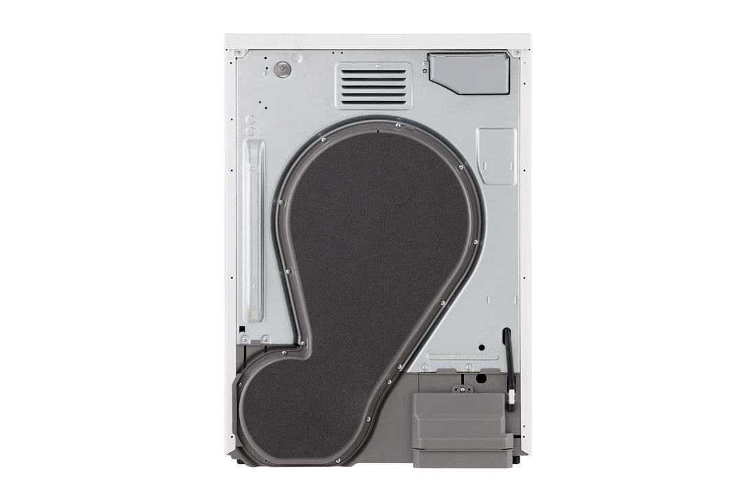 LG 9 kg Kuivausrumpu(Essence White) - Energialuokka  C/A+++, Heat Pump ja Smart Diagnosis™ kanssa Wi-Fi, back view, RHX1009NWK, thumbnail 15