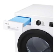 LG 9 kg Kuivausrumpu(Essence White) - Energialuokka  C/A+++, Heat Pump ja Smart Diagnosis™ kanssa Wi-Fi, PERSPECTIVE DRAW VIEW, RHX1009NWK, thumbnail 11