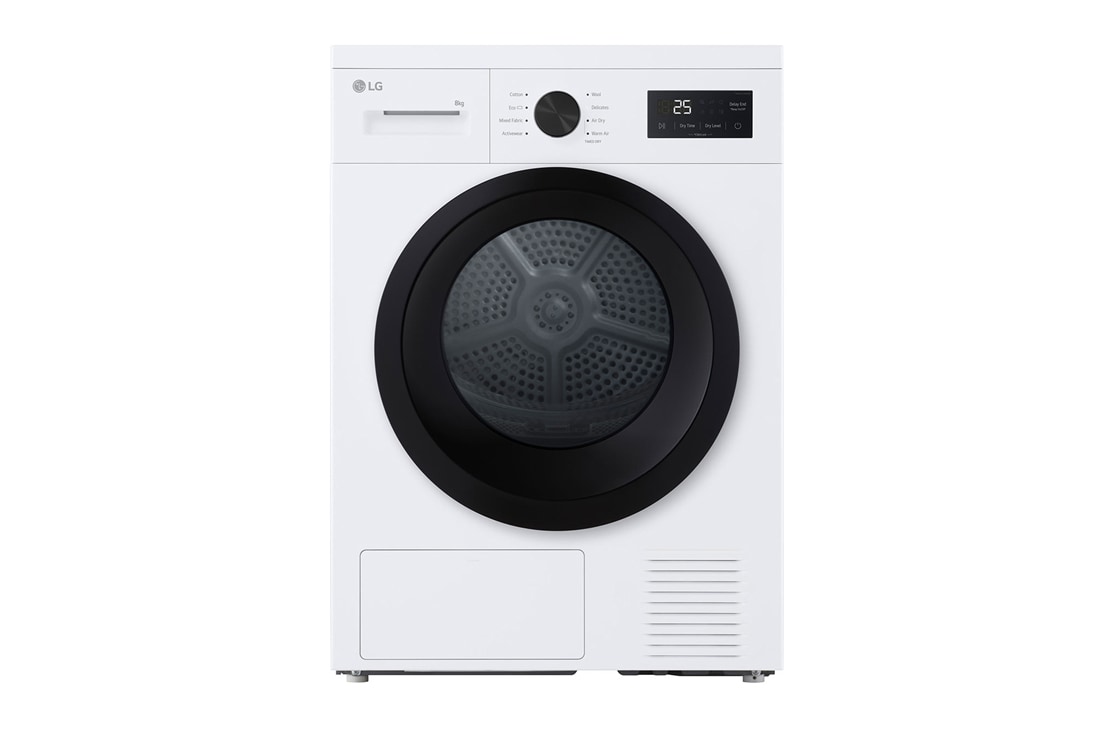 LG 8 kg Kuivausrumpu(Dark Silver) - Energialuokka  D/A++ ja Heat Pump, 8 kg Kuivausrumpu(Dark Silver) - Energialuokka  D/A++ ja Heat Pump, RHA1008NWKB