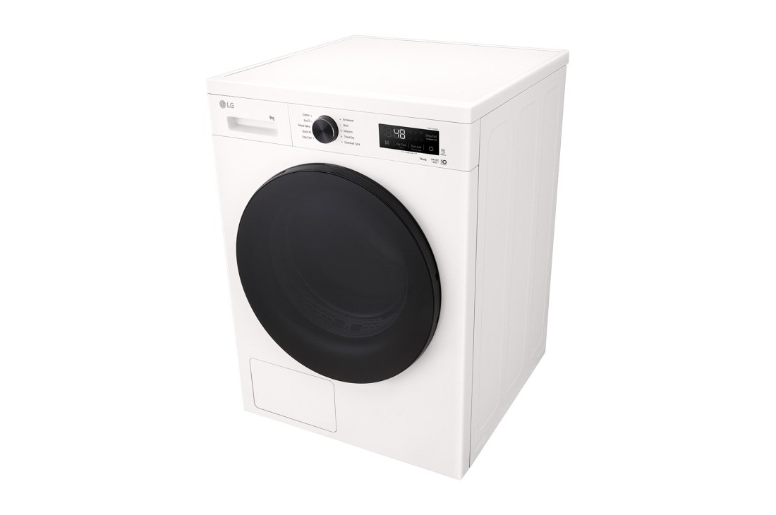 LG 9 kg Kuivausrumpu (Essence White) - Energialuokka  C/A+++, Heat Pump ja Smart Diagnosis™  Wi-Fi, RHX1009NWB, thumbnail 10