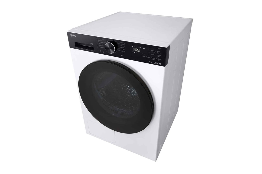 LG 10kg Kuivausrumpu (Valkoinen) | Energialuokka B, DUAL Inverter Heat Pump™ ja Smart Diagnosis™ Wi-Fi-yhteydellä, LG 10kg Kuivausrumpu (Valkoinen) | Energialuokka B, DUAL Inverter Heat Pump™ ja Smart Diagnosis™ Wi-Fi-yhteydellä, RHX5010TKB, thumbnail 11