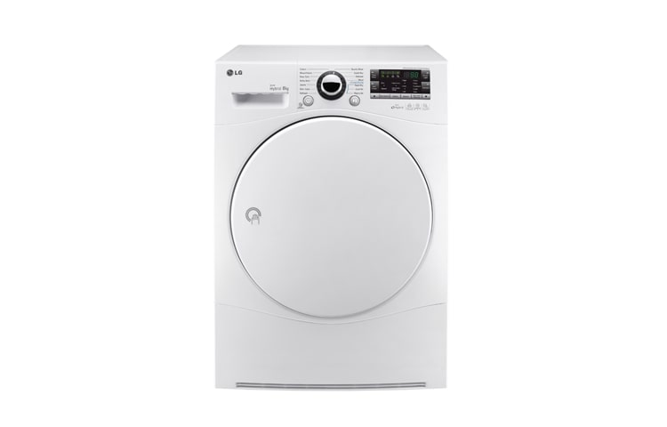 LG 8-KG ECO-HYBRIDIKUIVAIN LÄMPÖPUMPPUTEKNIIKALLA, RC8055AP1Z