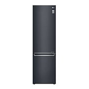 LG 2.03M 384L Jääkaappipakastimet(Matte Black) - Energialuokka D, Door Cooling™, Multi Flow, GBB72MCEFN, thumbnail 2