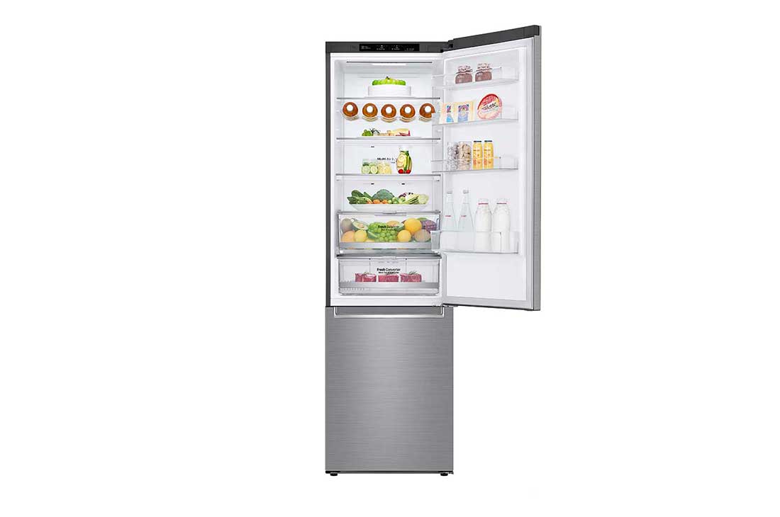 LG 2.03M 384L Jääkaappipakastimet(Shiny Steel) - Energialuokka D, Door Cooling™, Multi Flow, GBB72PZEFN, thumbnail 11