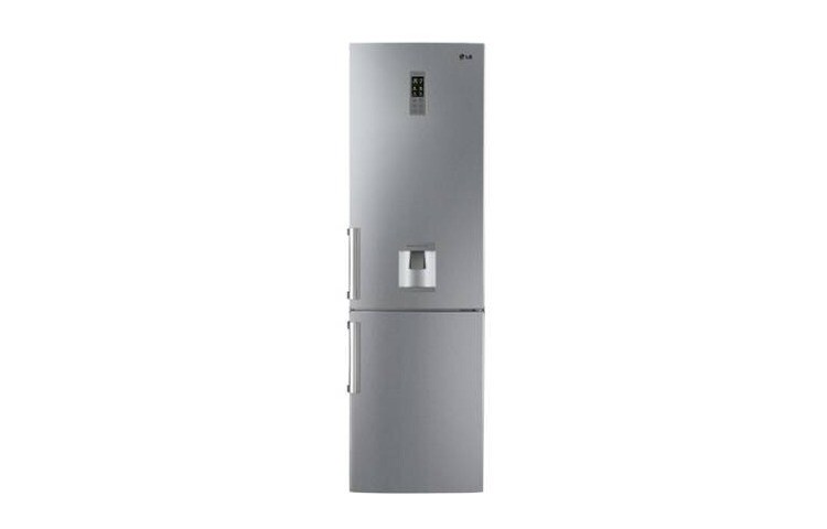 LG Jääkaappipakastin. Ei tarvitse sulattaa. Non Plumbing -annostelija. 201 cm (nettotilavuus 355 litraa), GB5240AVAZ