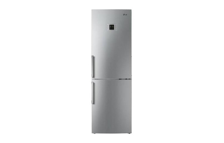 LG Energialuokan A++ jääkaappi-pakastin. Ei tarvitse sulattaa. Kätevää säilytystä. 185 cm (nettotilavuus 343 litraa), GB7138AVXZ