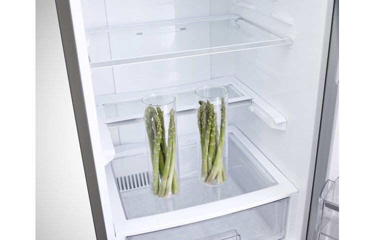 LG Jääpakastinkaappi, jossa Total No Frost pakastin, 201 cm (nettotilavuus 343 litraa) , GBB530SWQFB, thumbnail 5