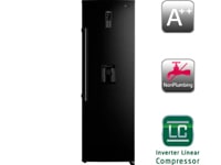 Aktiivisesti jäähdytettävä luokan kylmälaite Non Plumbing -annostelijalla, 185 cm (nettotilavuus 377 litraa)1