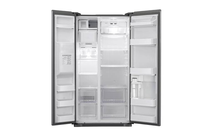 LG Side-by-side-kaappi, ei tarvitse sulattaa. Non Plumbing -annostelija. (508 litraa), GS3159AVHV, thumbnail 2