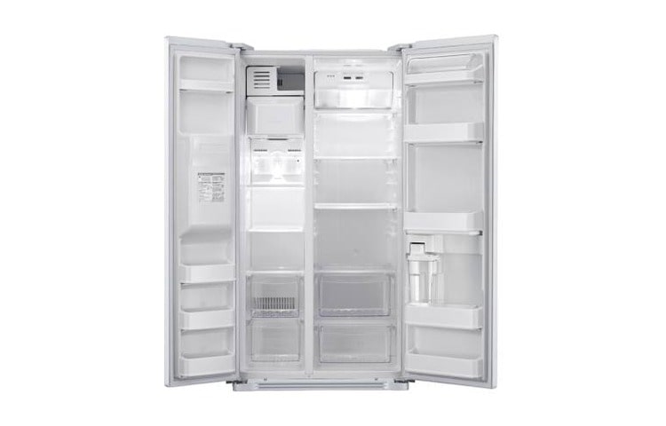 LG Side-by-side-kaappi, ei tarvitse sulattaa. Non Plumbing -annostelija. (Nettotilavuus 508 litraa), GS3159SWHV, thumbnail 2