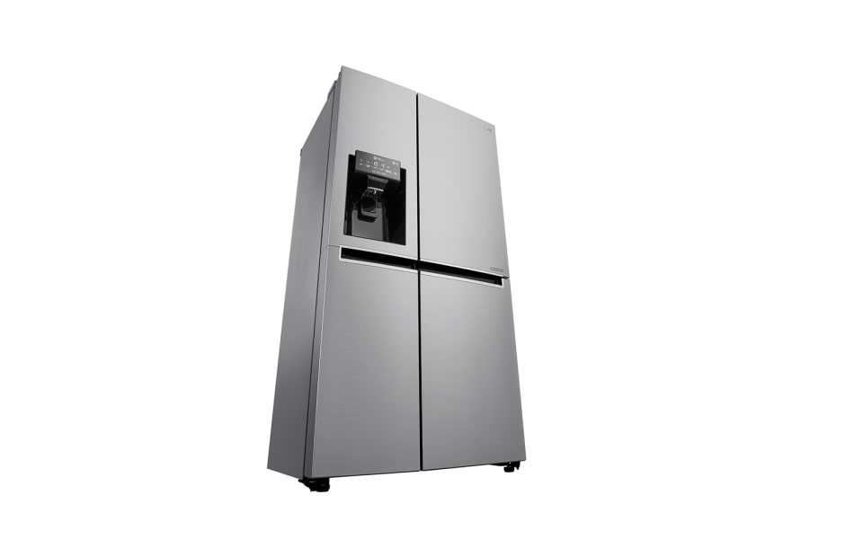 LG 625L Side by Side (Shiny Steel) Energialuokka F, Vesi/jää vesijohtoliitännällä, ThinQ™ - Wi-Fi-yhteys, GSL760PZXV, thumbnail 7