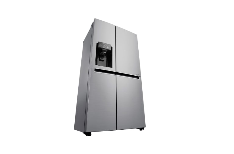 LG 625L Side by Side (Shiny Steel) Energialuokka F, Vesi/jää vesijohtoliitännällä, ThinQ™ - Wi-Fi-yhteys, GSL760PZXV, thumbnail 7