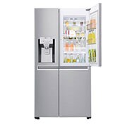 LG 625L Door in Door™ Side by Side (Noble Steel) Energialuokka F, Vesi/jää vesijohtoliitännällä, Smart Diagnosis™ - Wi-Fi-yhteys, GSJ960NSTZ, thumbnail 5