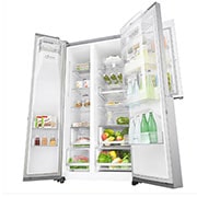 LG 625L Door in Door™ Side by Side (Noble Steel) Energialuokka F, Vesi/jää vesijohtoliitännällä, Smart Diagnosis™ - Wi-Fi-yhteys, GSJ960NSTZ, thumbnail 9